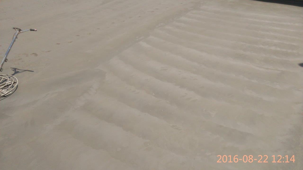 יציקת בטון מוחלק בהליקופטר 500 מטר בתל אביב